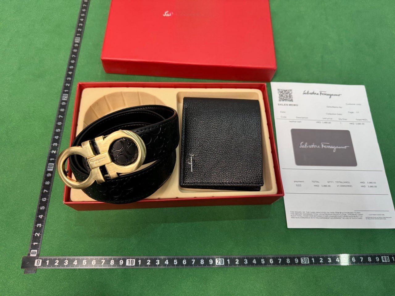 Ferragamo&Hermes&Burberry&Gucci&LV Belt Wallet Gift Box                                 -4