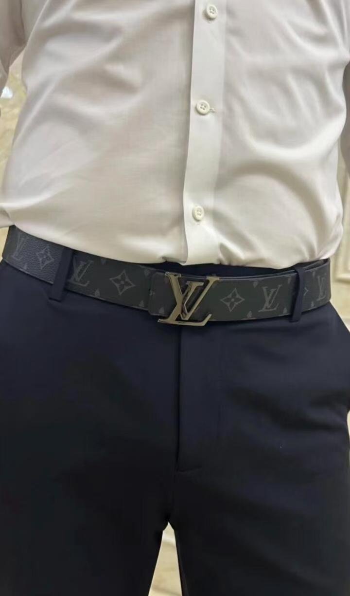 LV Burberry belt -2