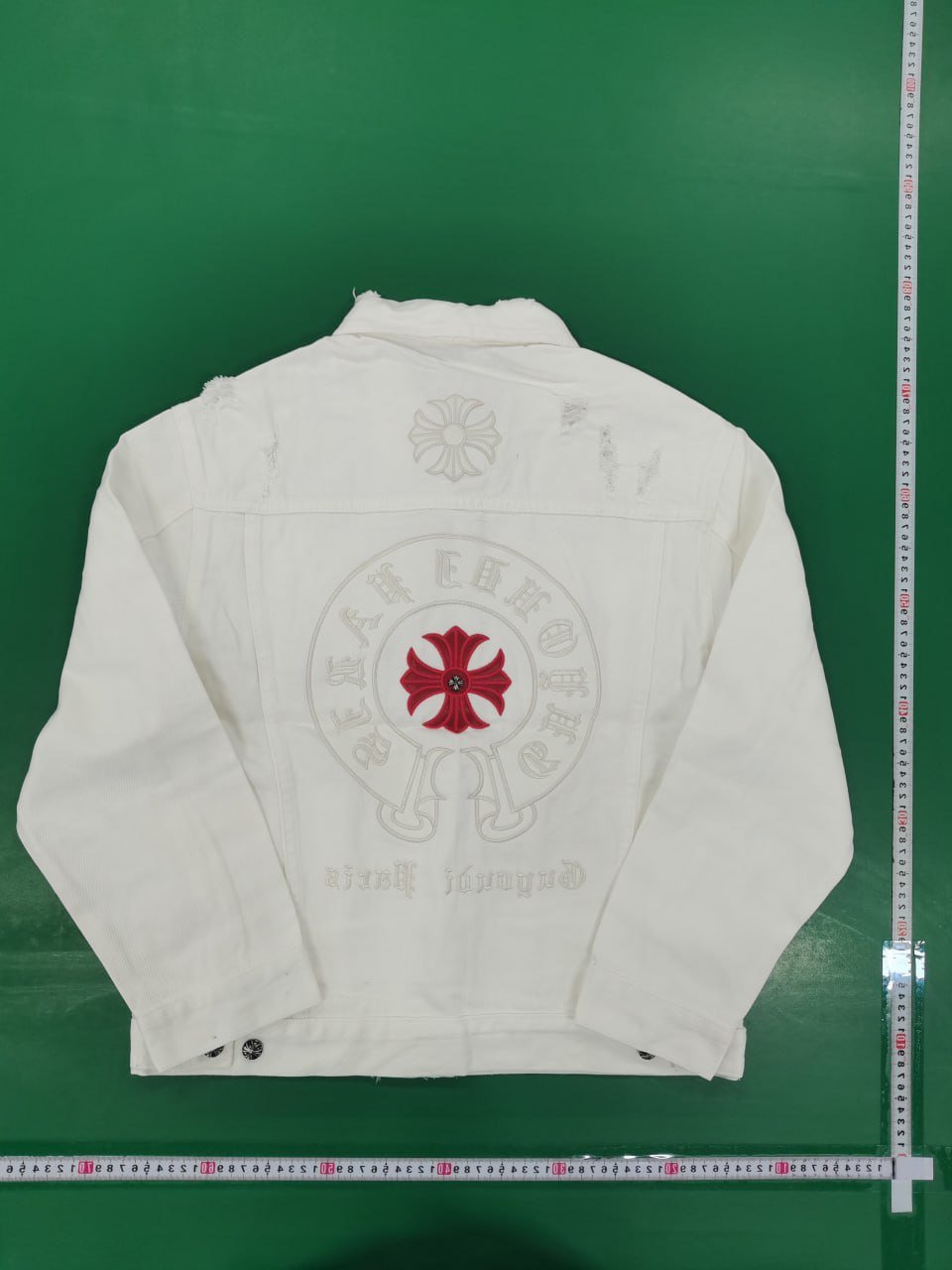 Chrome Hearts Hoodie Set Jeans jacket -4