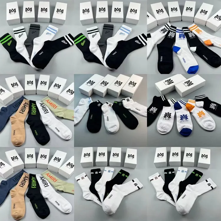  AMIRI Striped Athletic Socks