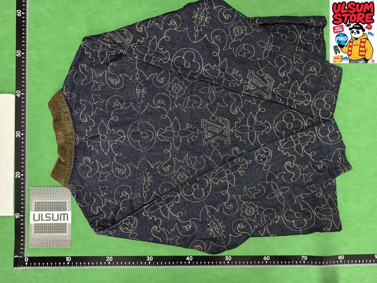 Louis vuitton Long-sleeved denim suit -3