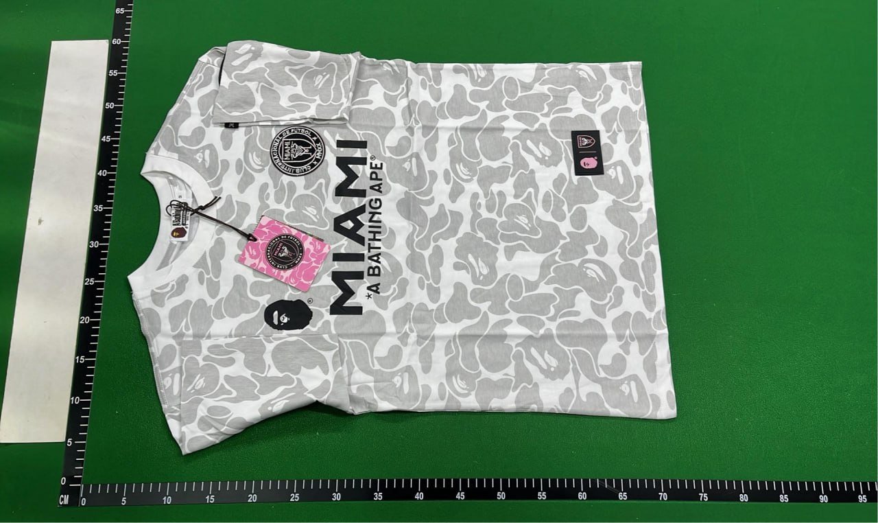 miami bape t-shirt  shorts -4