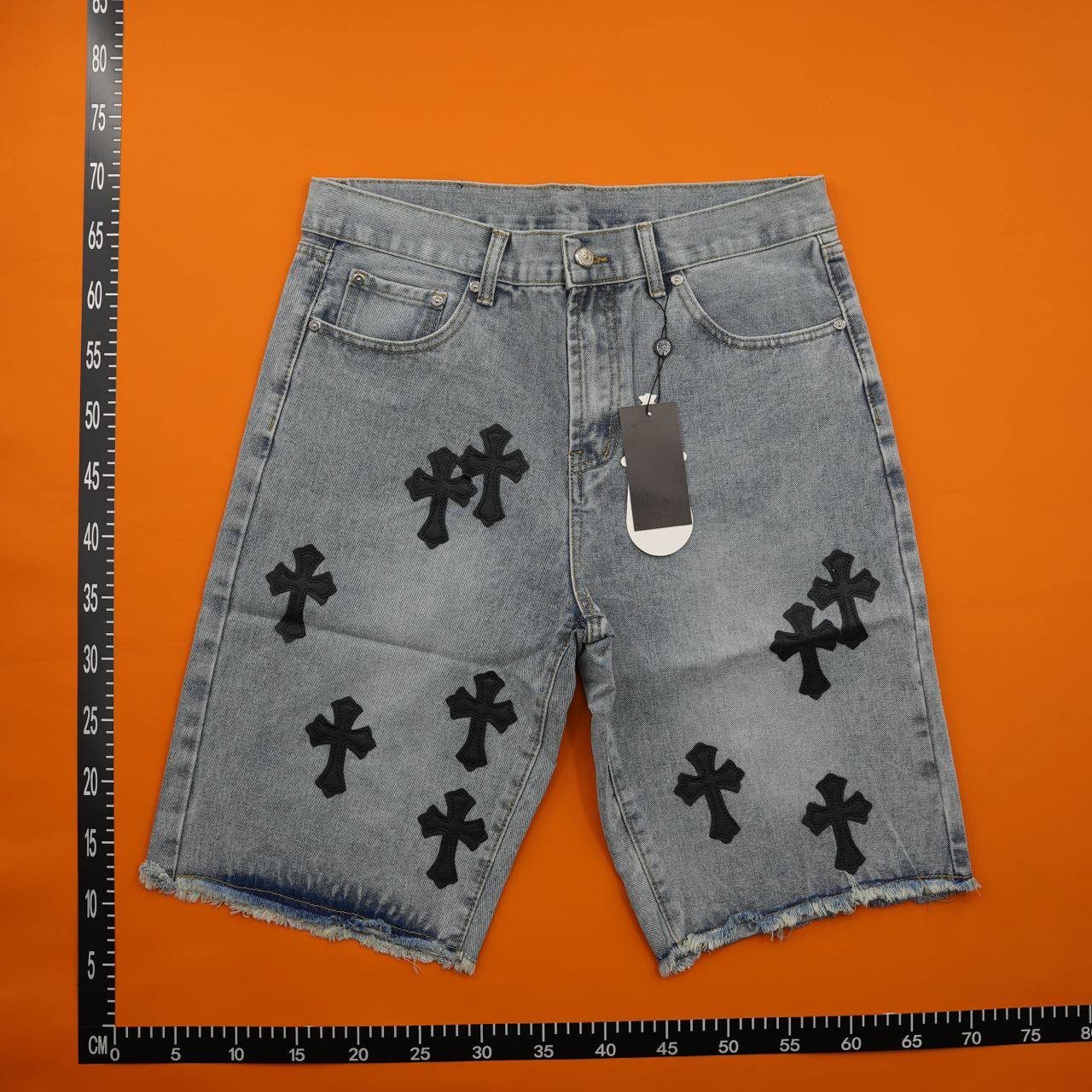 Chrome Hearts Jeans Short   -2