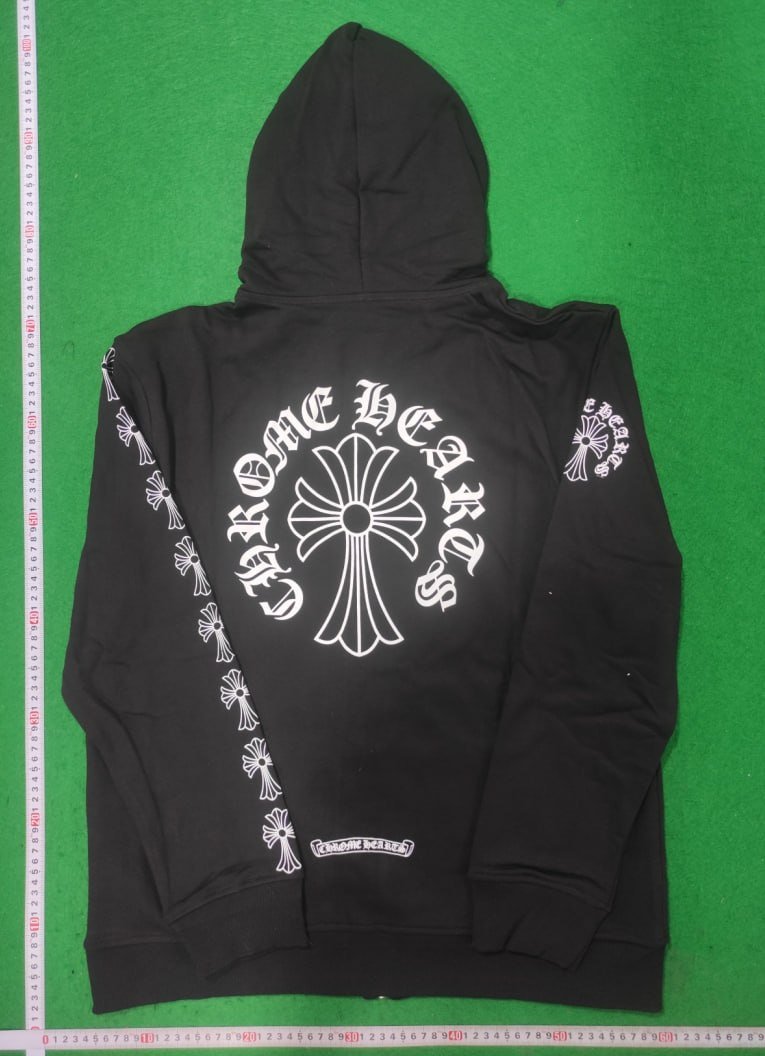 Chrome Hearts Zippered Hoodie -6