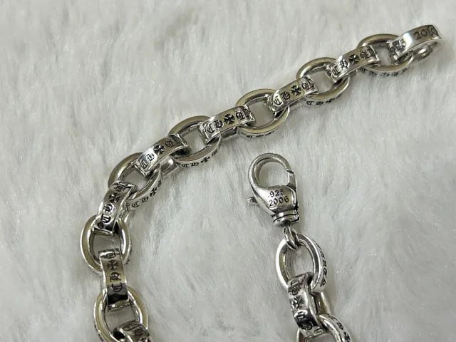 925ag alloys Chrome Hearts bracelet -4