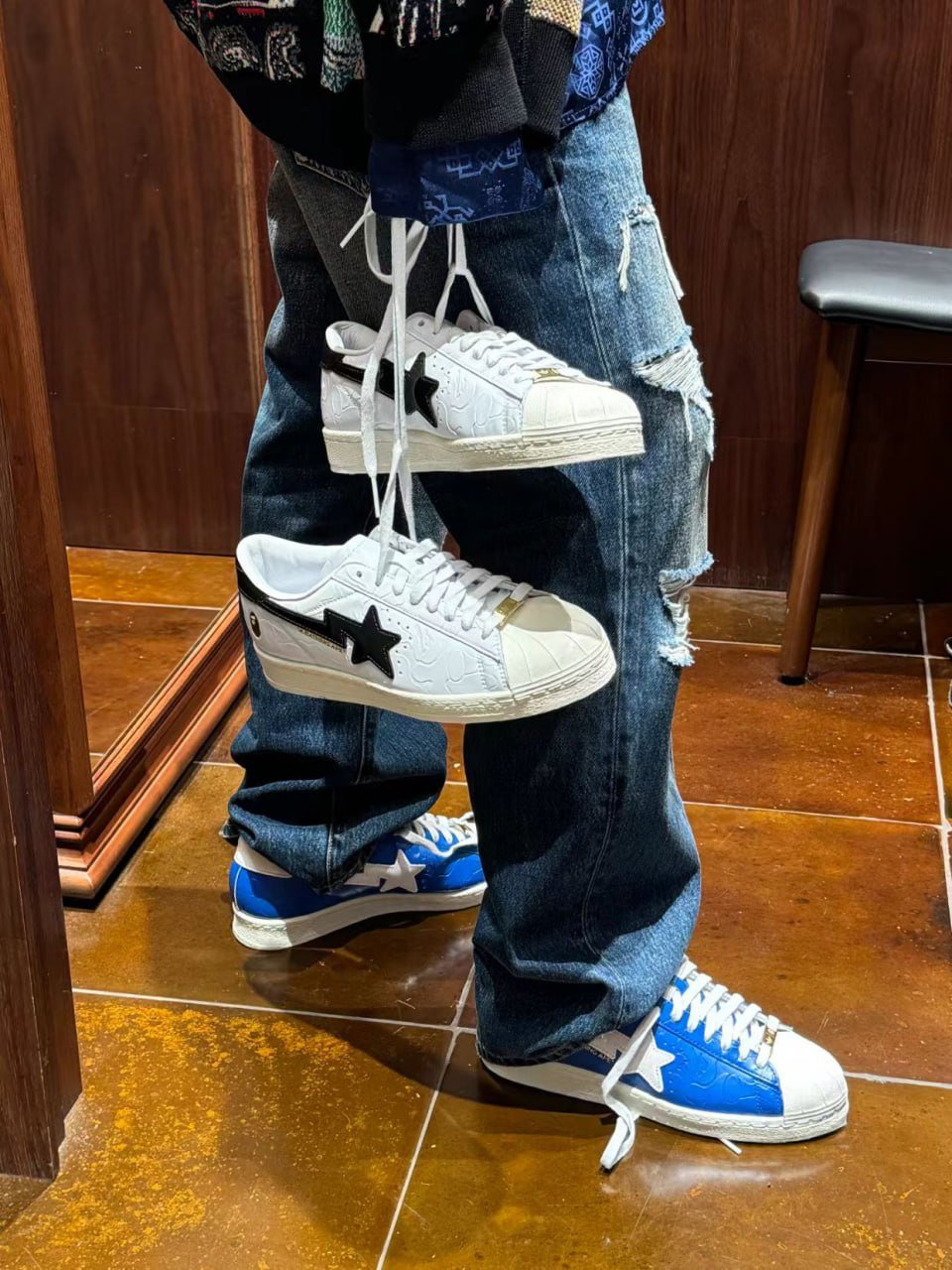 Adidas SUPERSTAR SSTR V BAPE -2