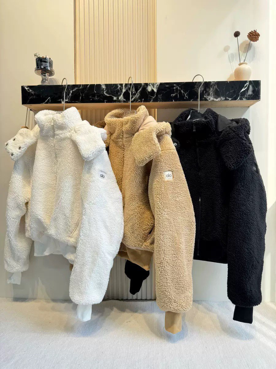 alo sweater jacket coat