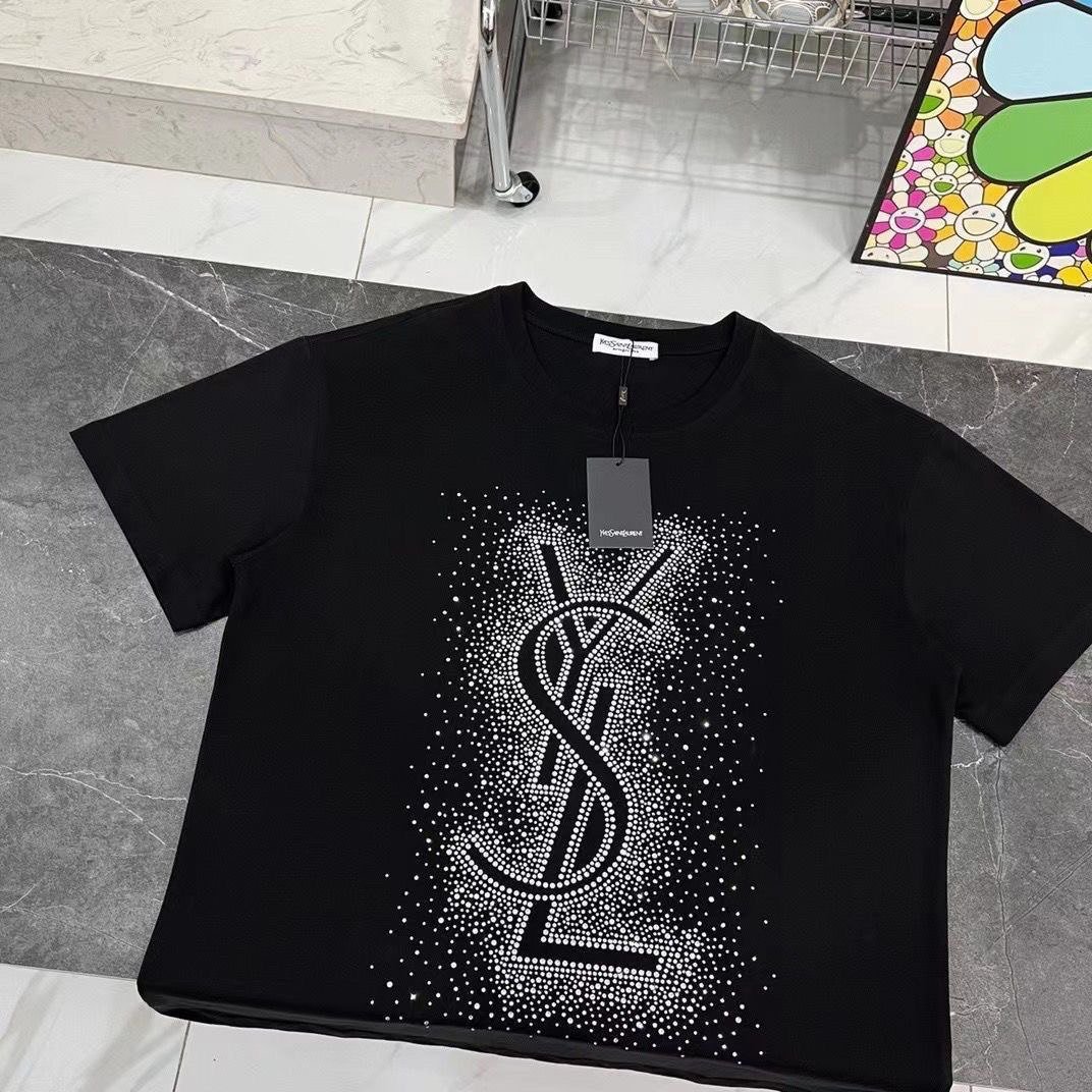  Saint Laurent short sleeved shirt  -3