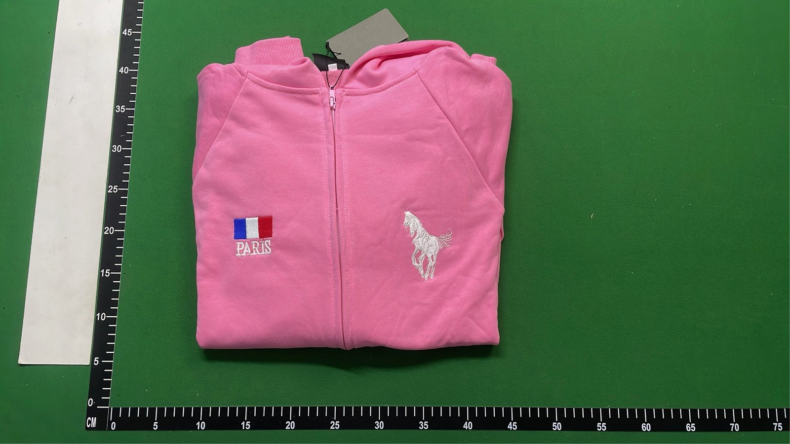 Pink Hoodie with Silver -4