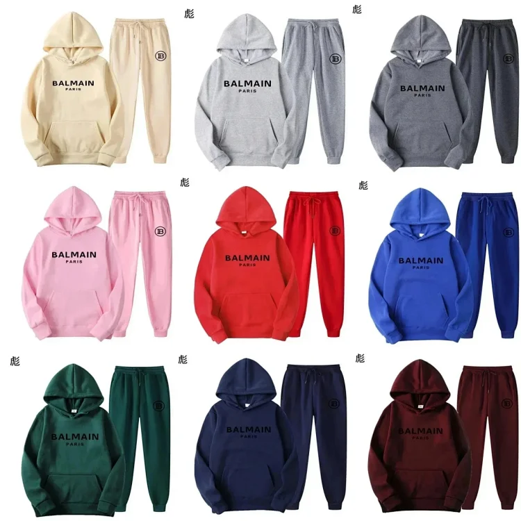 Balmain Hoodie suit