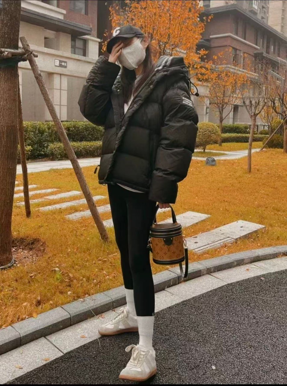 Nylon Puffer Jacket  -2