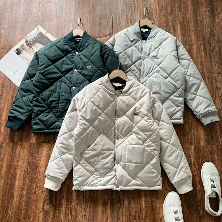 Lacoste lambswool coat