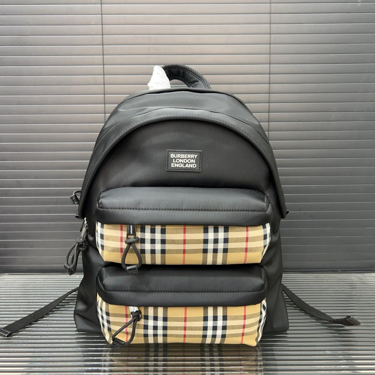 Burberry Check Print Backpacks & Crossbody Bags -4