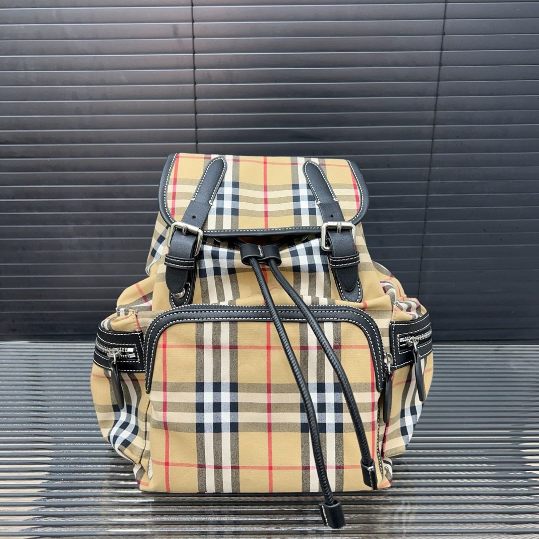Burberry Check Print Backpacks & Crossbody Bags -5