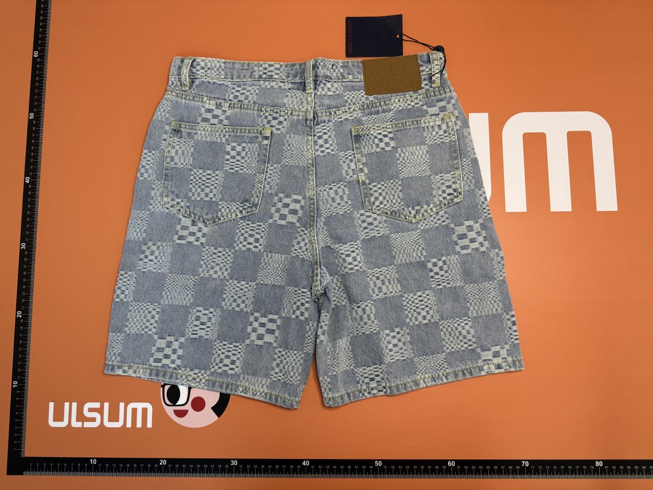 Louis vuitton denim suit&Denim shorts -5