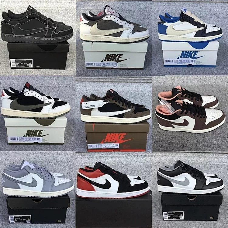 Jordan 1 Low x Travis Scott
