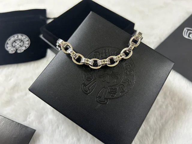 925ag alloys Chrome Hearts bracelet -2